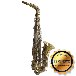 SAXOFONE ALTO WERIL ALPHA A130 LAQ/NIQ - SEMINOVO