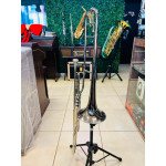 Trombone de Pisto Weril F670 em Sib Niq - Seminovo Trombone de Pisto Weril F670 em Sib Niq - Seminovo