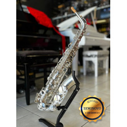 Saxofone Alto Weril Serial Spectra Prata - SemiNovo