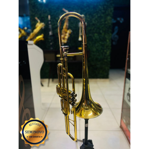 Trombone Weril Brasil em Dó Laqueado - Seminovo