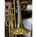 Trombone Weril Pisto Curto em do Lq C/capa e Bocal E22769 - Seminovo 