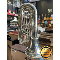 Tuba Weril Frontal Bb 4 Pistos Niq - Seminova 