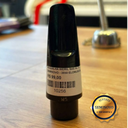 Boquilha Weril Sax Alto Seminovo