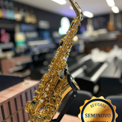 SAXOFONE ALTO WERIL MASTER LAQ 2 SEMINOVO