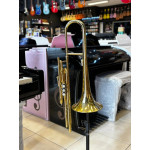 Trombone Weril Pisto Curto em do Lq C/capa e Bocal E22769 - Seminovo 