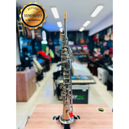 Saxofone Soprano Galasso C/case/boq - Seminovo