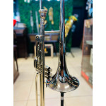 Trombone de Pisto Weril F670 em Sib Niq - Seminovo Trombone de Pisto Weril F670 em Sib Niq - Seminovo
