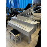 Móvel de Piano de Cauda Digital Acordes  + Piano Portátil Yamaha P125 1,60m Branco