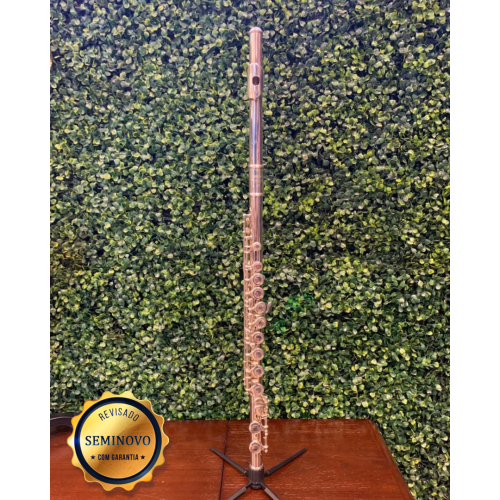 Flauta Transversal Yamaha 221SII - Seminovo 