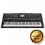 TECLADO YAMAHA PSR E463 - SEMINOVO