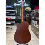 Violão Zellmer Heritage Folk Cutway Aço Elétrico Honeyburst Fosco Pre Cherub C/ Capa