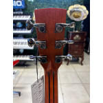 Violão Zellmer Provenance Folk Solido Cutway Aço Elétrico Mahogany Fosco Pre Cherub C/ Capa