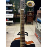 Violão Zellmer Heritage Folk Cutway Aço Elétrico Brownburst Fosco Pre Cherub C/ Capa