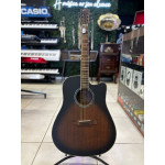 Violão Zellmer Heritage Folk Cutway Aço Elétrico Honeyburst Fosco Pre Cherub C/ Capa