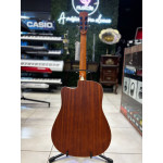 Violão Zellmer Heritage Folk Cutway Aço Elétrico Brownburst Fosco Pre Cherub C/ Capa