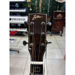 Violão Zellmer Provenance Folk Solido Cutway Aço Elétrico Mahogany Brilhan Pre Cherub C/ Capa