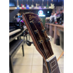 Violão Zellmer Pilgrim Cutway Aço Elétrico Mahogany Brilhante Pre Cherub C/ Capa - 1621