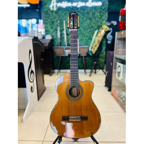 Violão Zellmer Primevo Classico Cedro Nylon Cutaway Eletro Acústico Brilhante - 2107