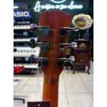 Violão Zellmer Heritage Folk Cutway Aço Elétrico Greyburst Brilhante Pre Cherub C/ Capa