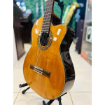 Violão Zellmer Primevo Classico Cedro Nylon Cutaway Eletro Acústico Brilhante - 2107